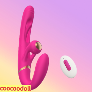 Hollow-out lesbian with remote control